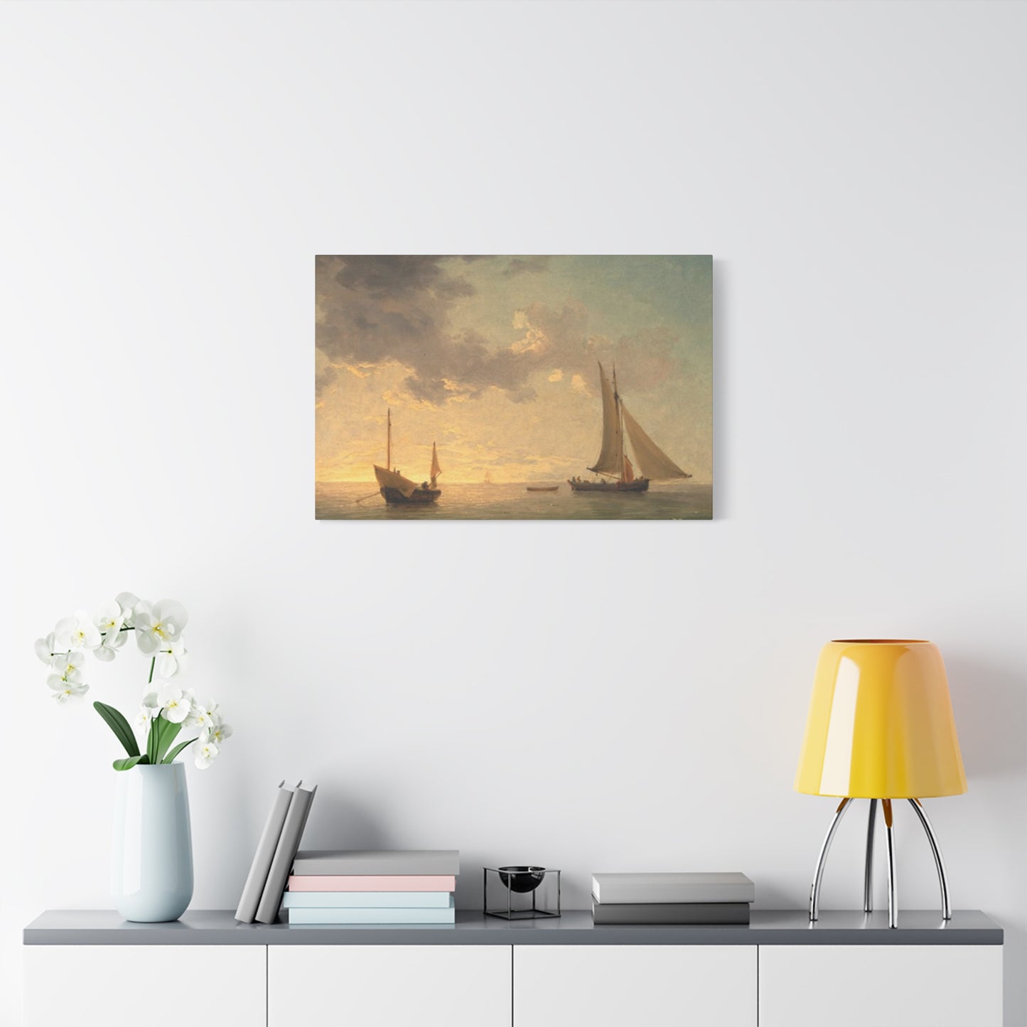 Ship In Sea Wall Art & Canvas Prints
