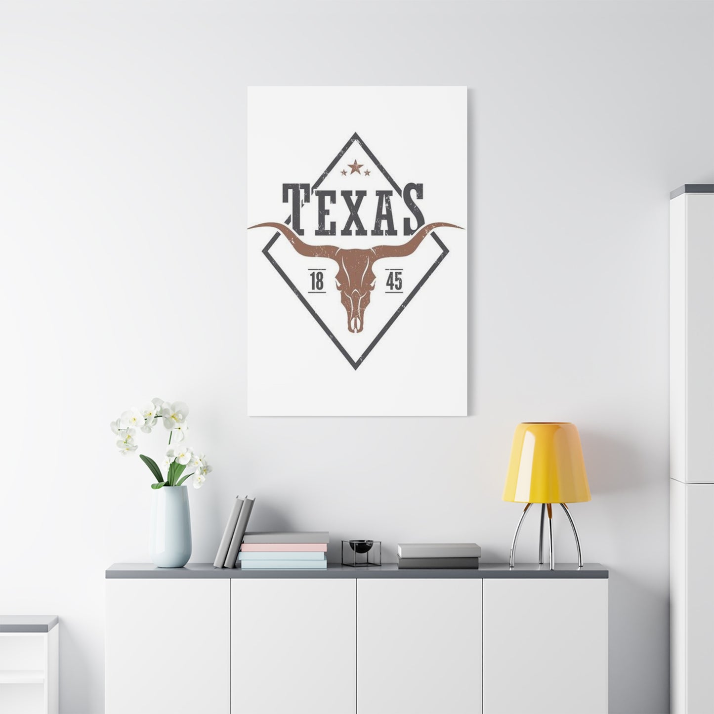 18 45 Texas Poster Wall Art & Canvas Prints