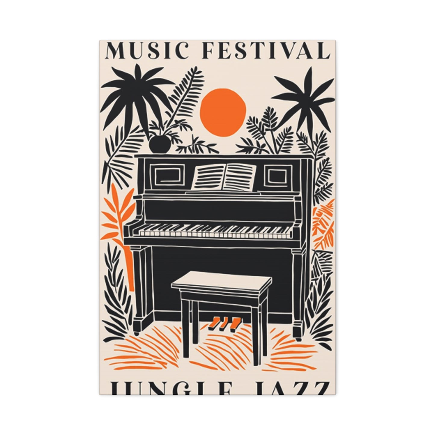 Jungle Jazz Wall Art & Canvas Prints