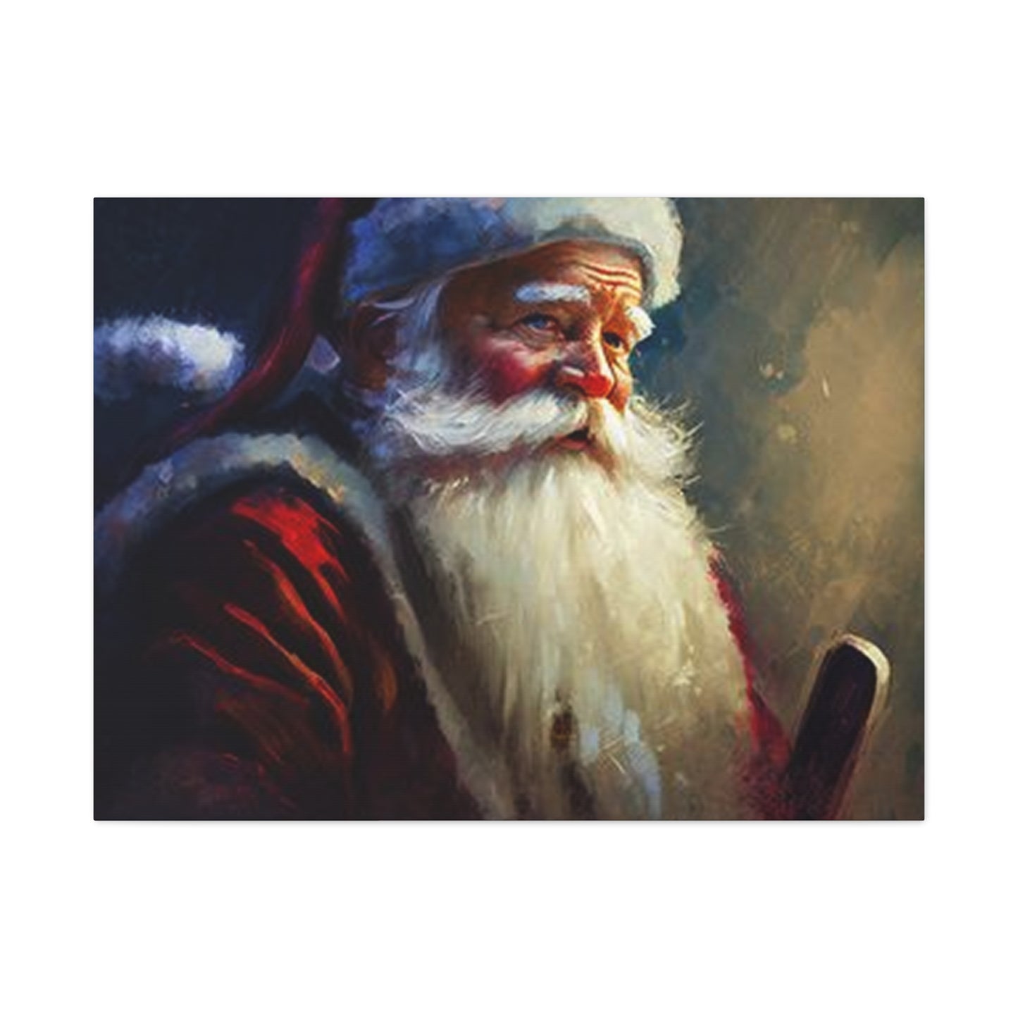 Santa Claus Candid Wall Art & Canvas Prints