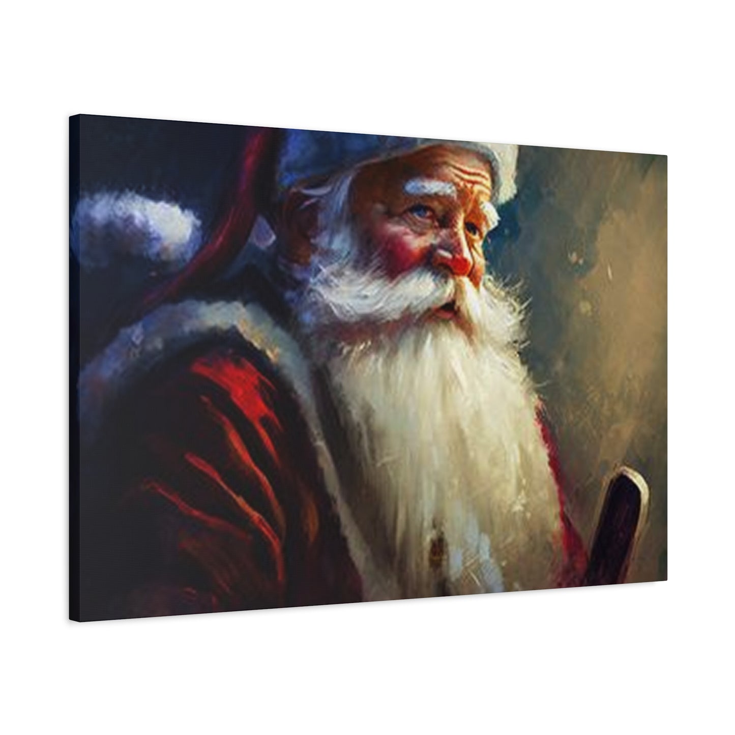Santa Claus Candid Wall Art & Canvas Prints