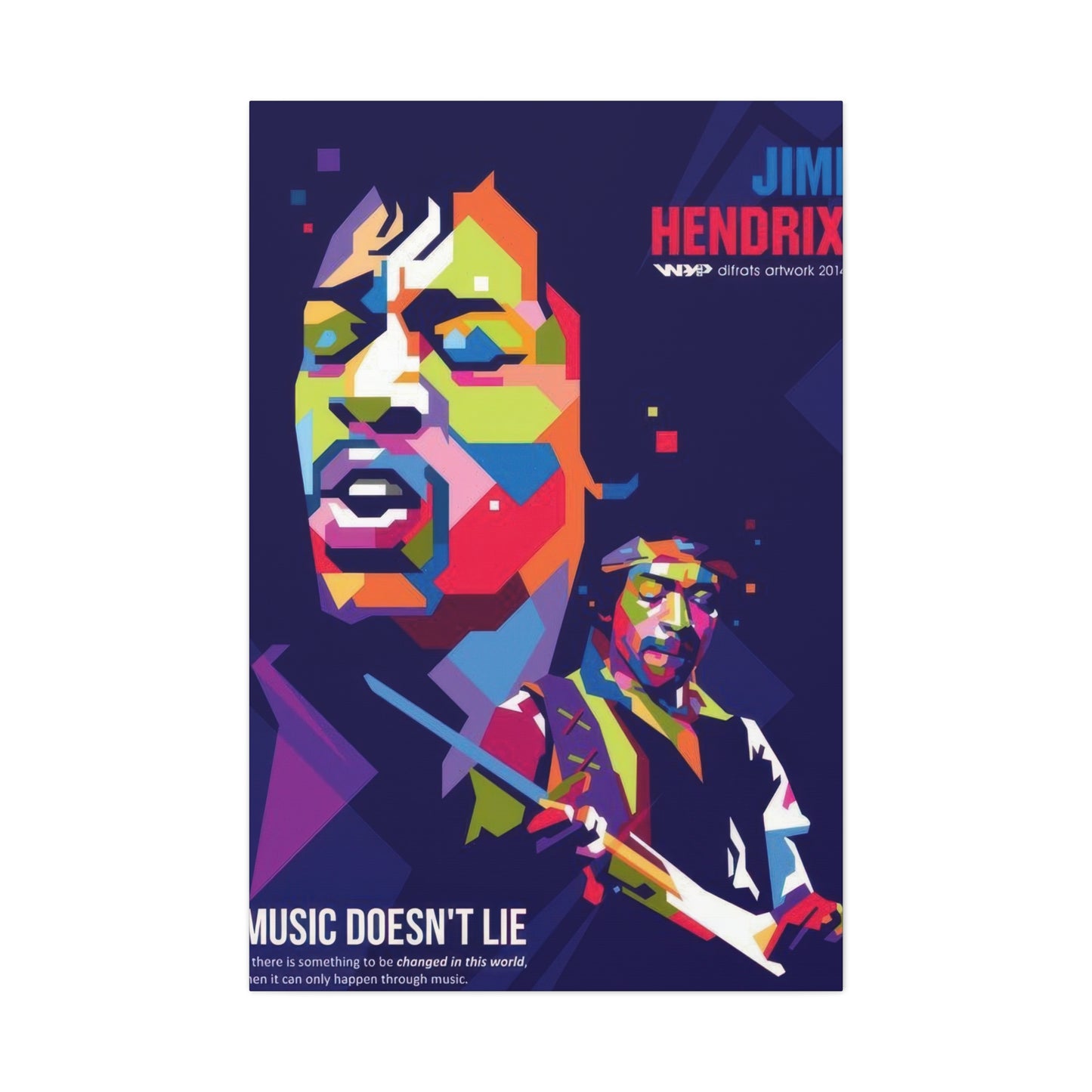 Jimi Hendrix 13 Wall Art & Canvas Prints