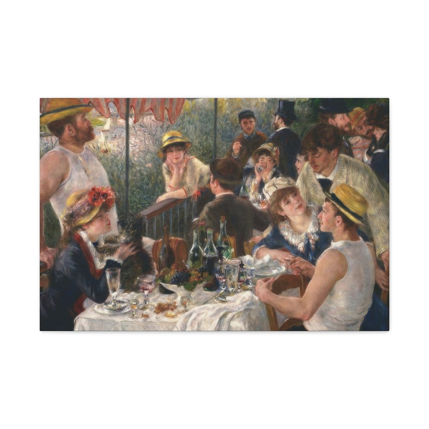 Luncheon Of The Boating Party Impression Wall Art & Canvas Prints
