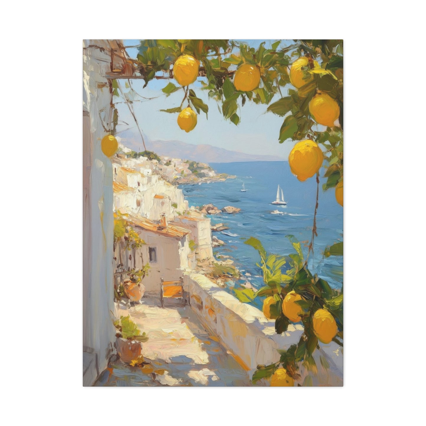 Amalfi Coast View Italy Wall Art & Canvas Prints