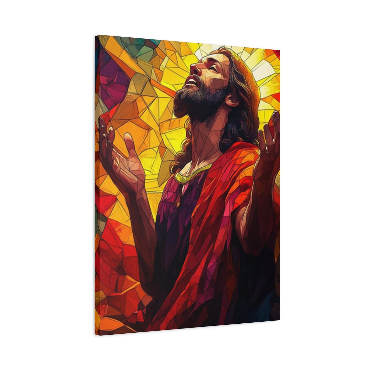 Abstract Jesus Spiritual Christianity Wall Art & Canvas Prints