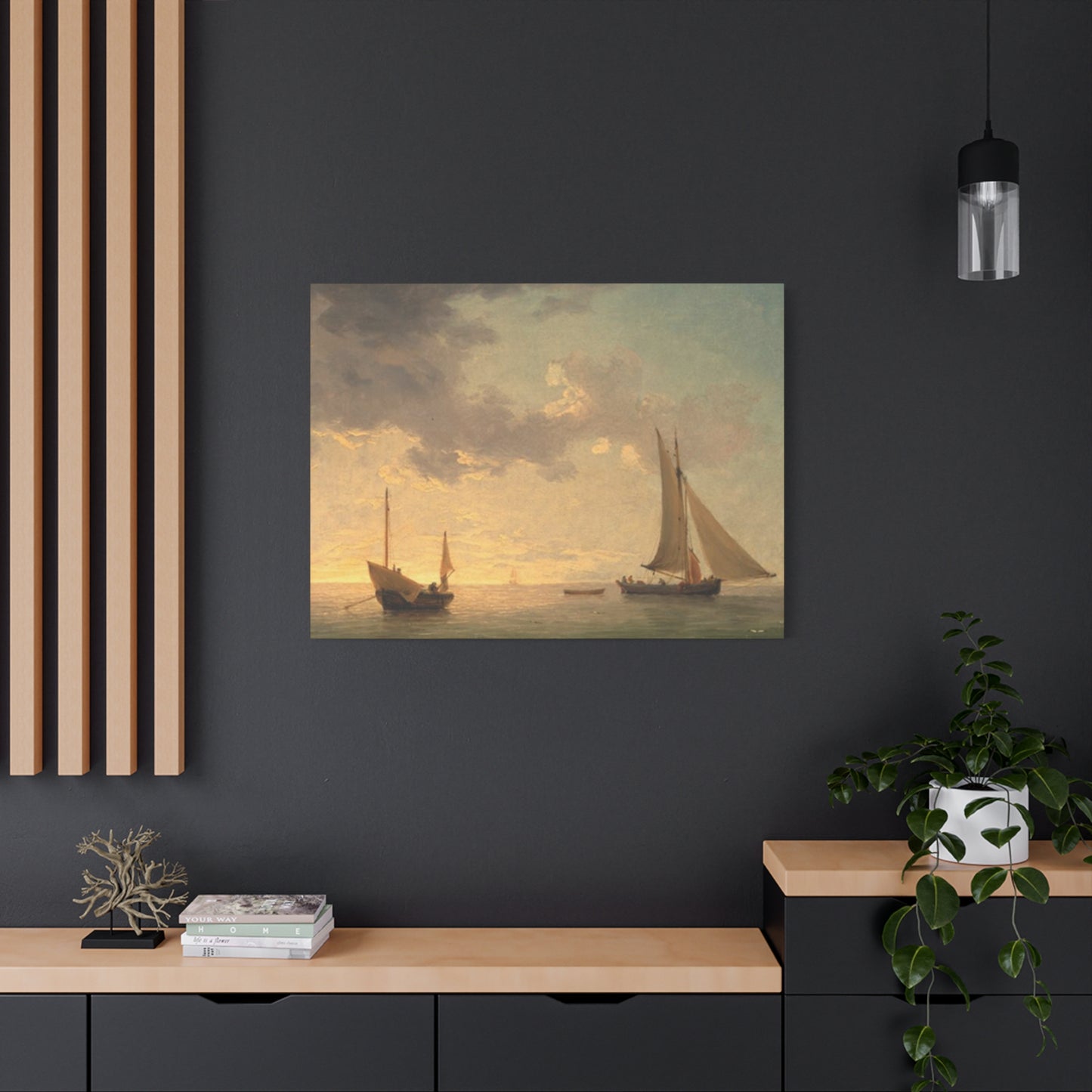 Ship In Sea Wall Art & Canvas Prints