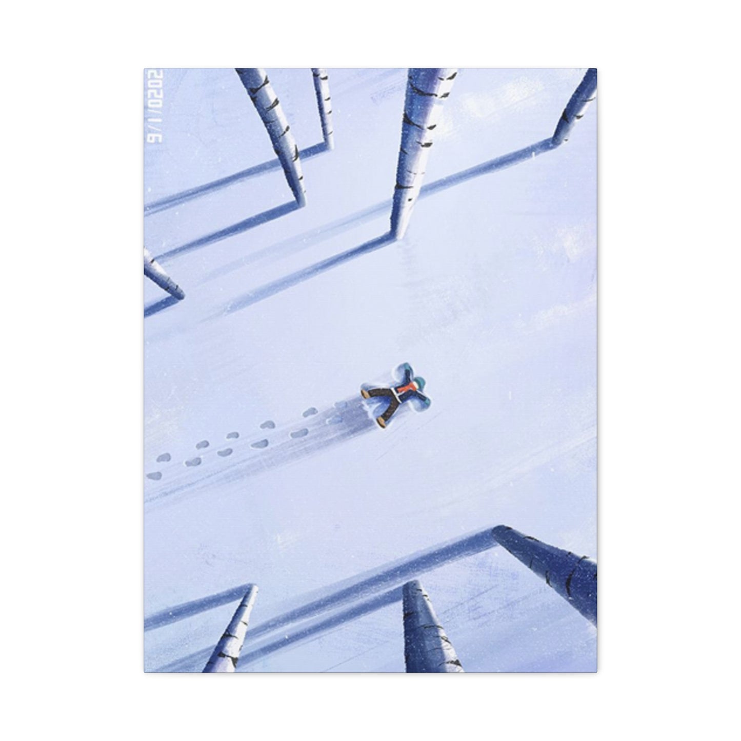 Relaxing After Skiing Wall Art & Canvas Prints