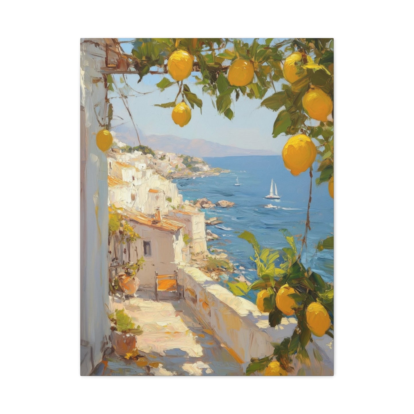 Amalfi Coast View Italy Wall Art & Canvas Prints