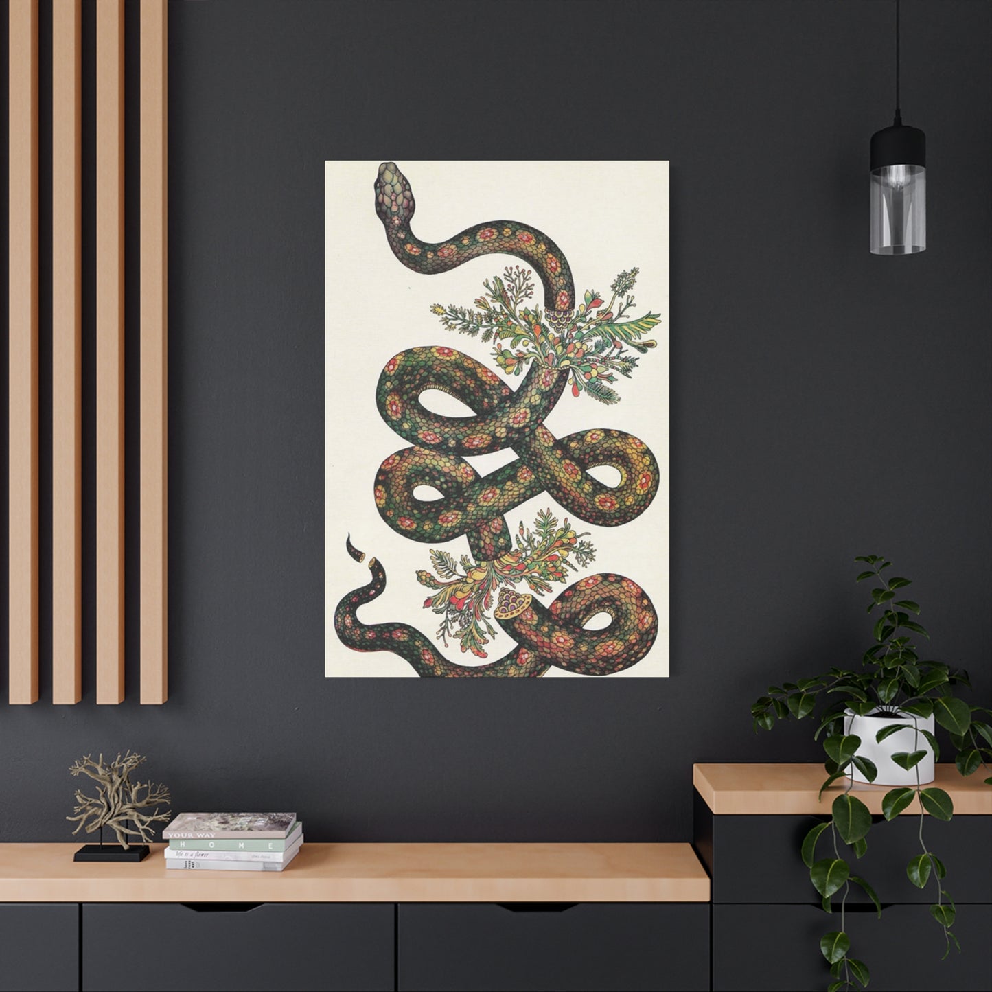 Green Snake's Poster Wall Art & Canvas Prints