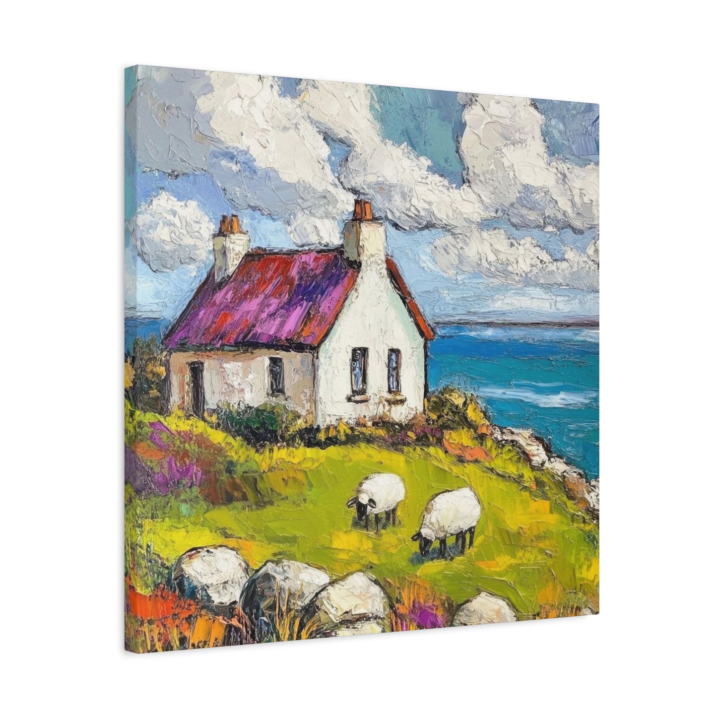 Irish Cottage Ireland Wall Art & Canvas Prints