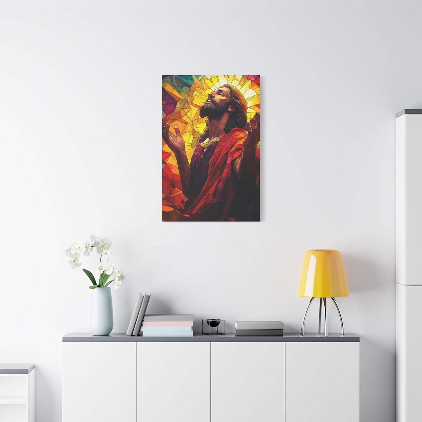 Abstract Jesus Spiritual Christianity Wall Art & Canvas Prints
