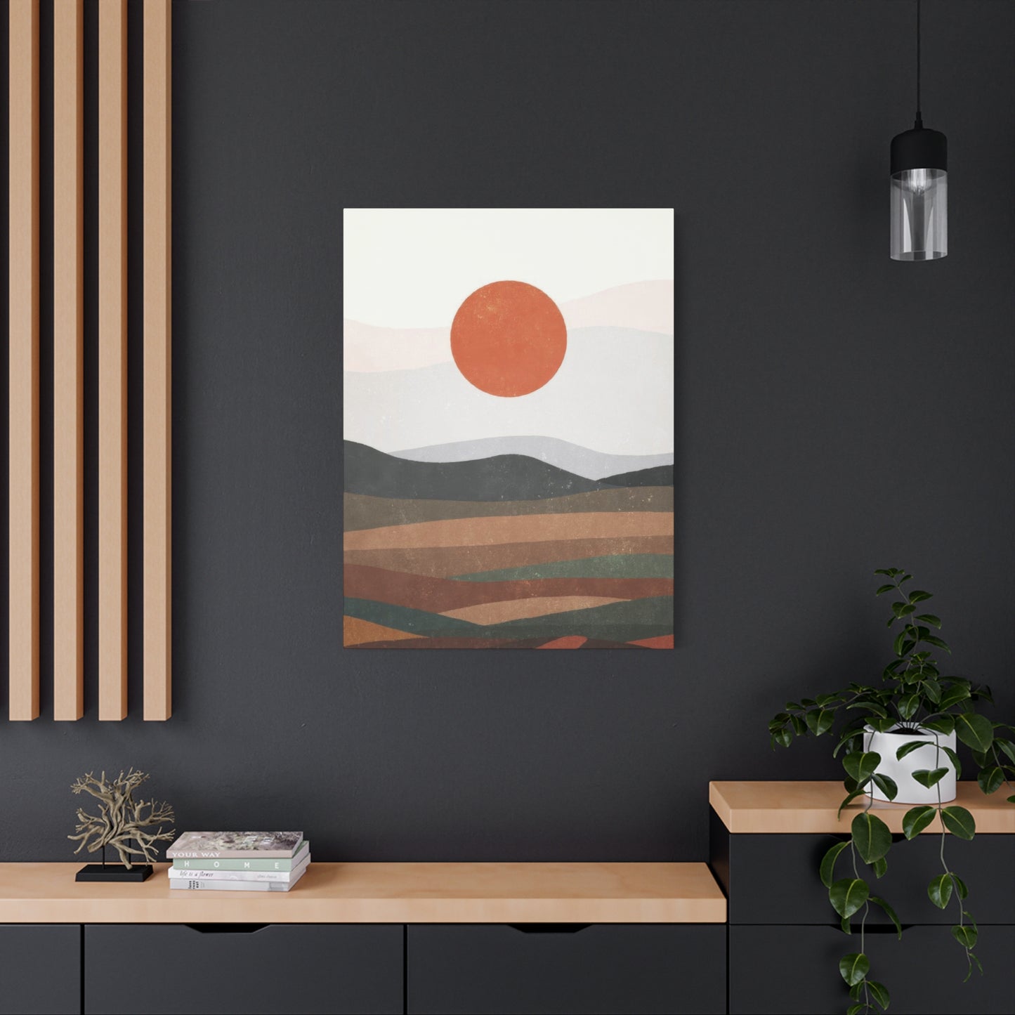 Abstract Landscape Earth Tones Wall Art & Canvas Prints