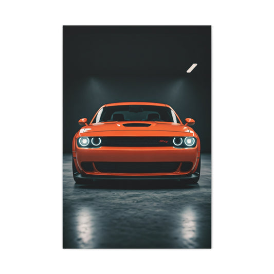 Dodge Challenger Hellcat Wall Art & Canvas Prints