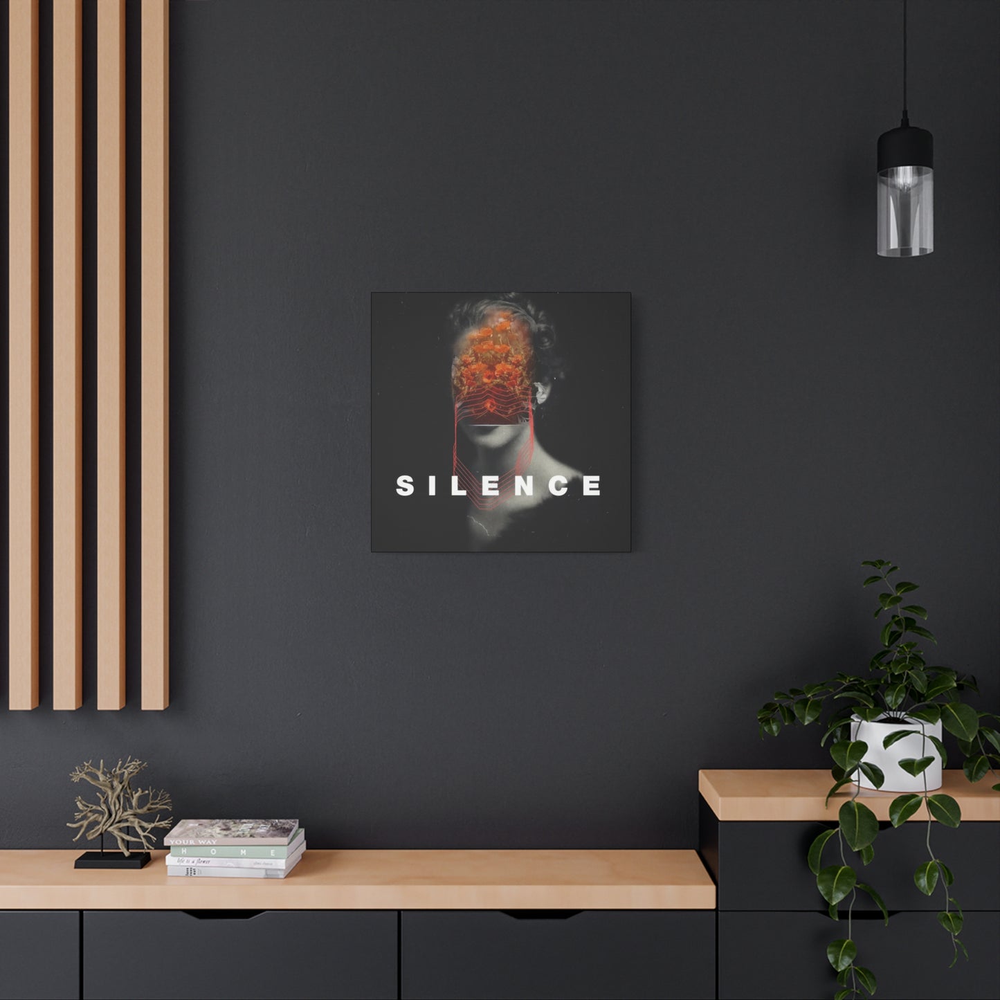 Frank Moth Silence Wall Art & Canvas Prints