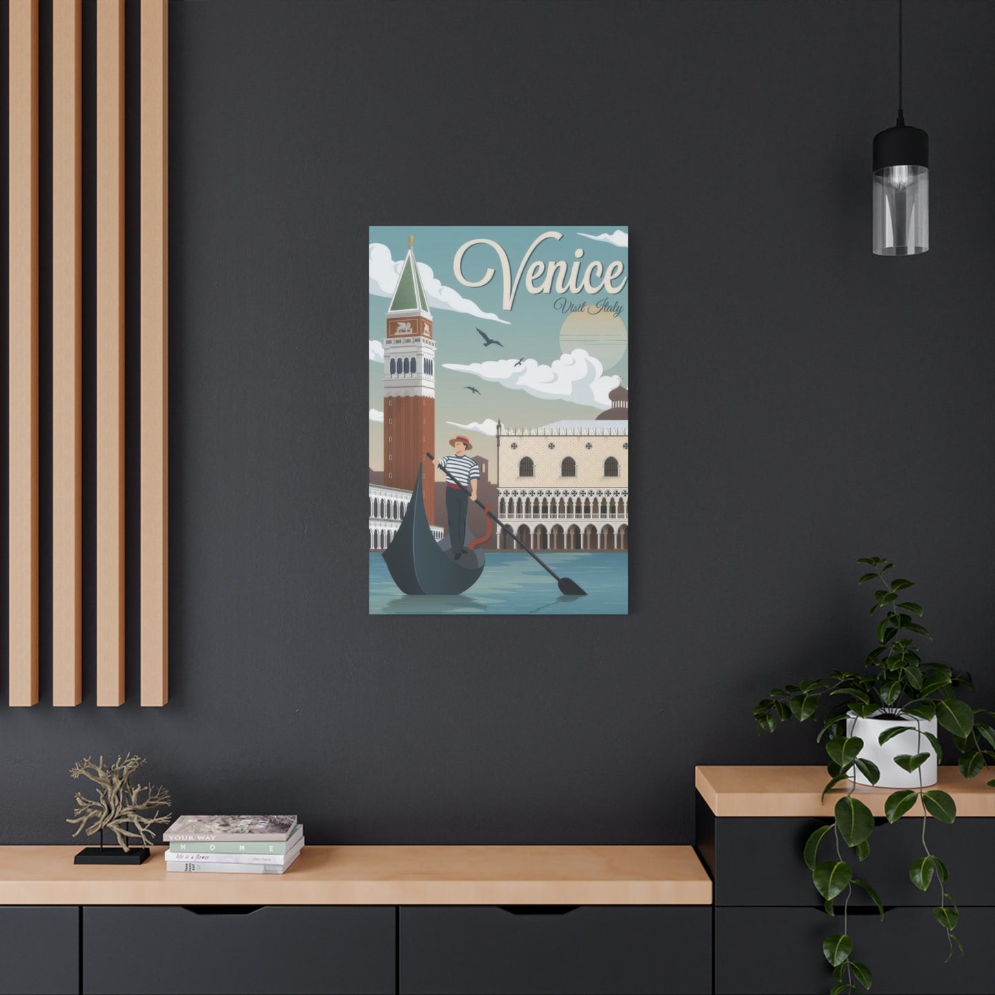 Visit Venice Travel Italy Wall Art & Canvas Prints