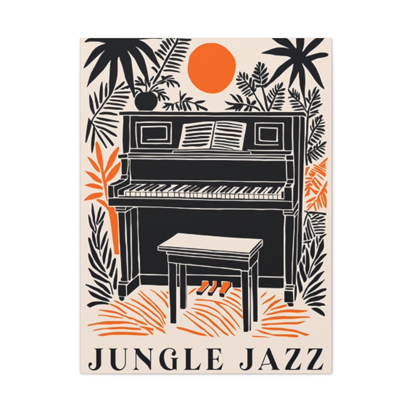 Jungle Jazz Wall Art & Canvas Prints