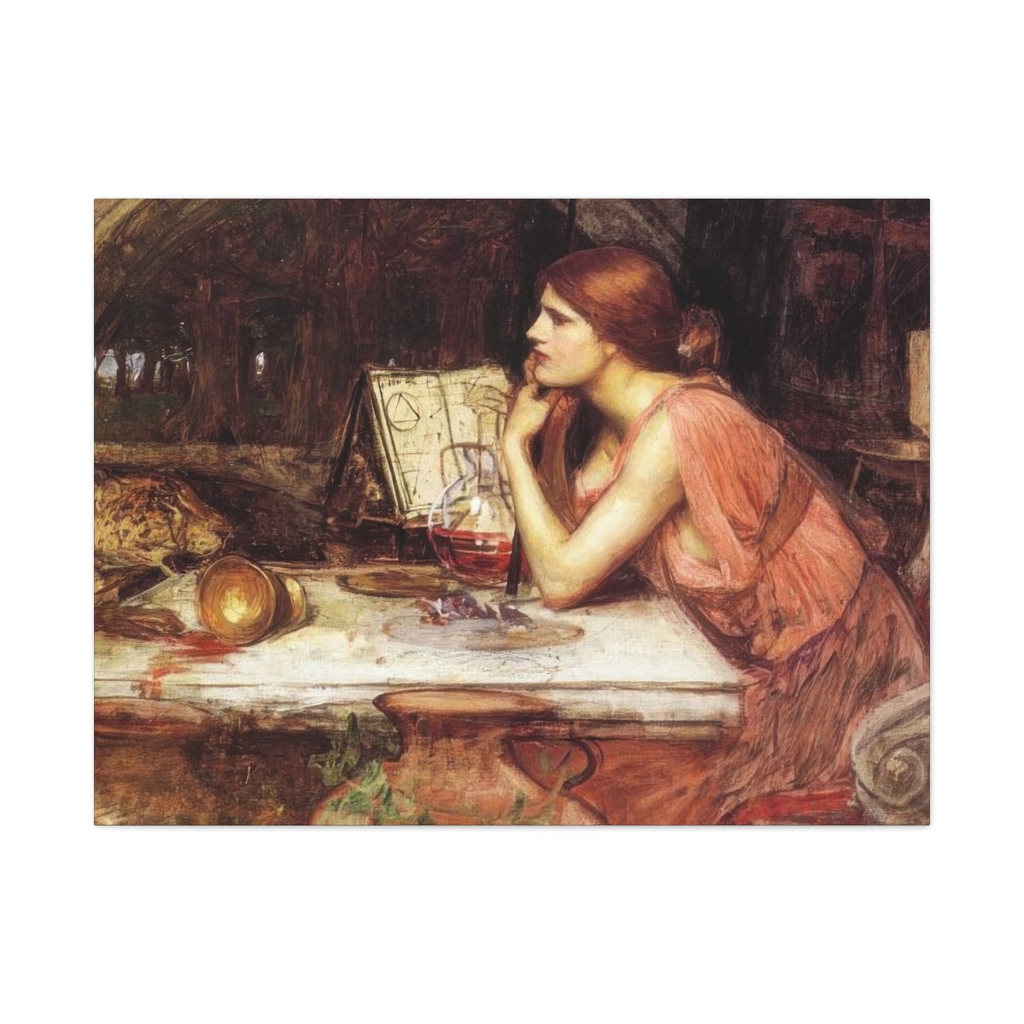 John William Sketch Of Circe Wall Art & Canvas Prints