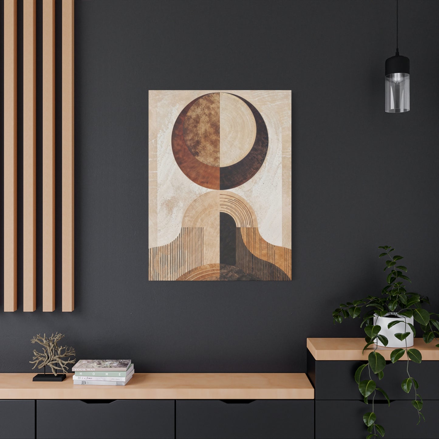 Earthern Crescent Opulence Wall Art & Canvas Prints
