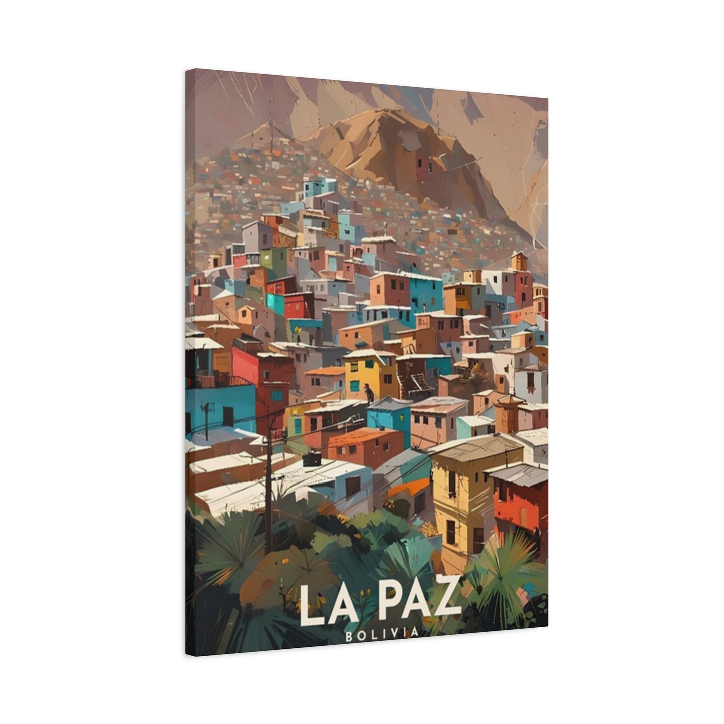 La Paz Bolivia Wall Art & Canvas Prints