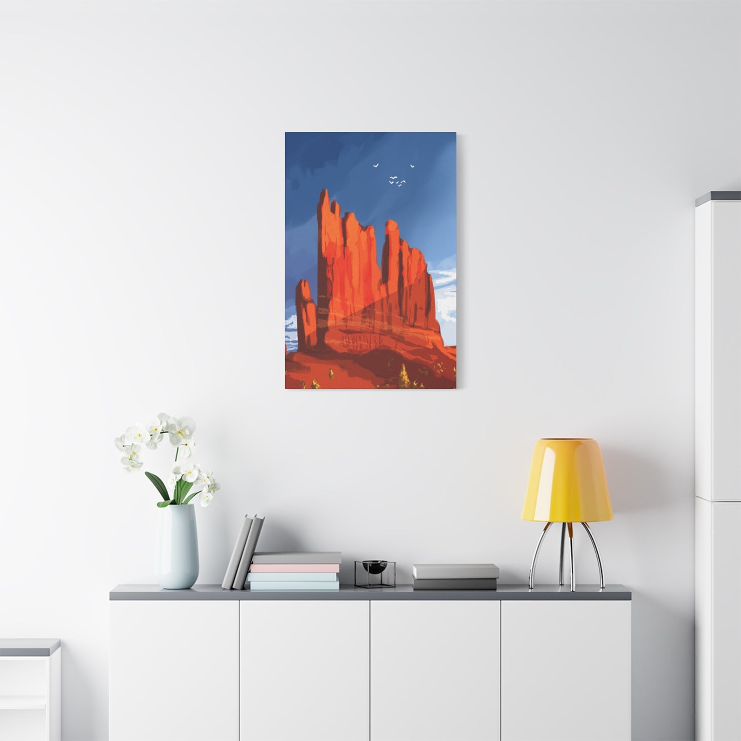 Abstract Arizona Canyon Mountain Wall Art & Canvas Prints
