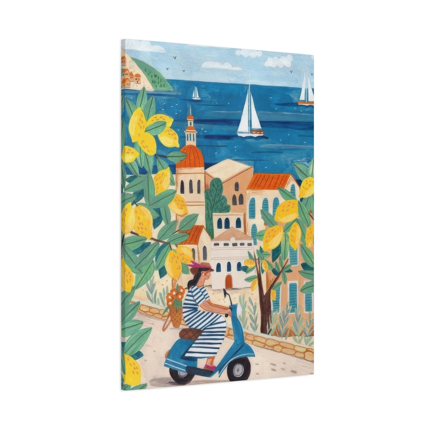 Amalfi Coast Travel Caroline Italy Wall Art & Canvas Prints