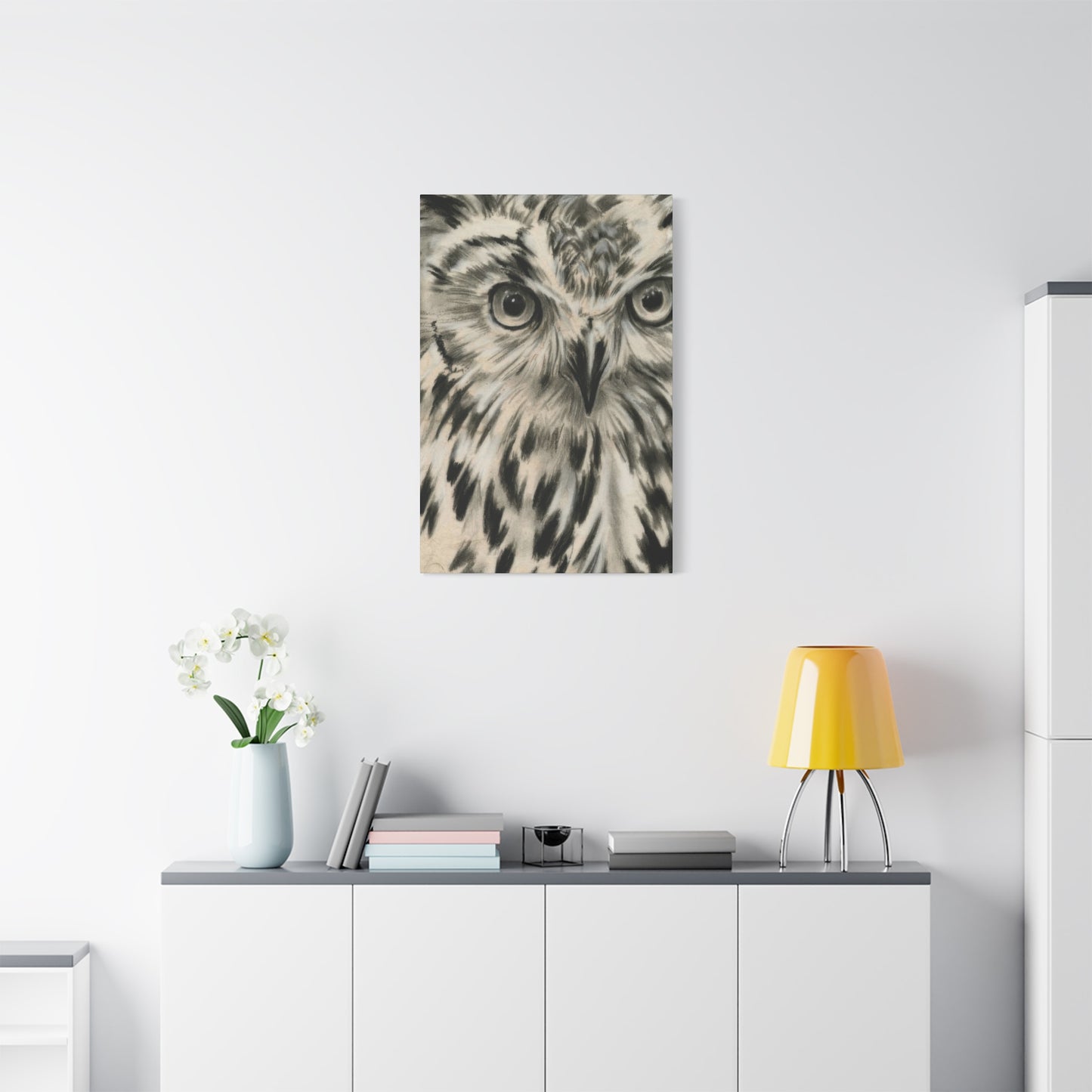 Jennifer Paxton Parker Charcoal Owl Wall Art & Canvas Prints