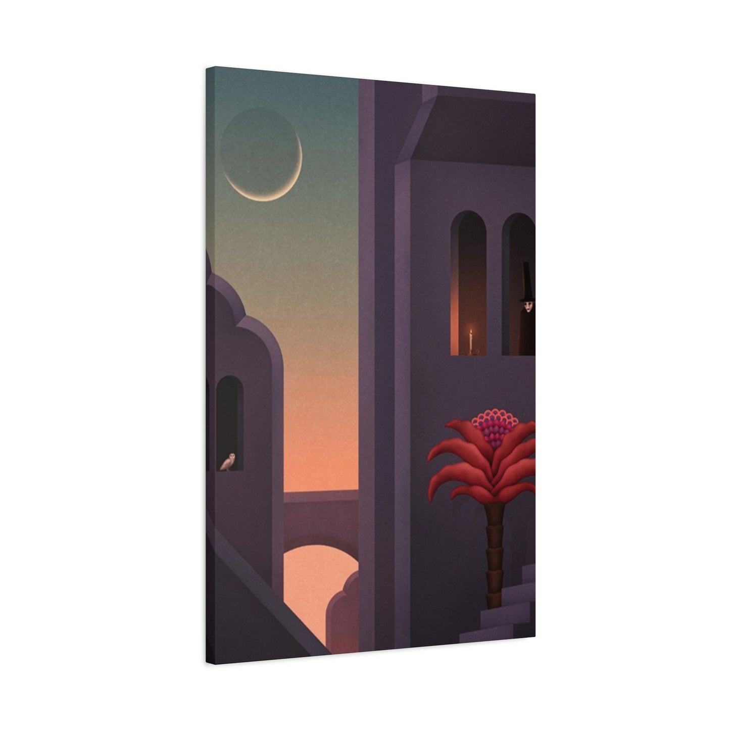 Resort In Dawn Wall Art & Canvas Prints