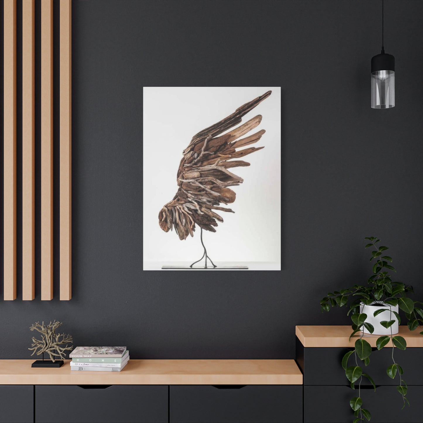 Driftwood Wing Wall Art & Canvas Prints