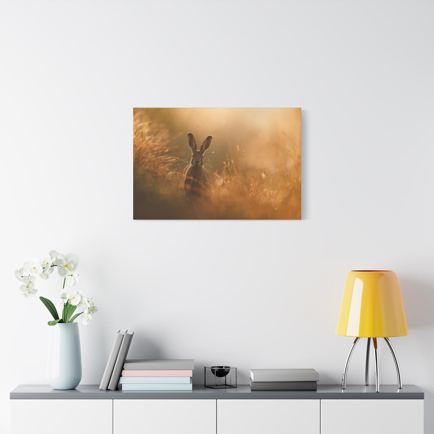 Long Ear Brown Bunny Wall Art & Canvas Prints