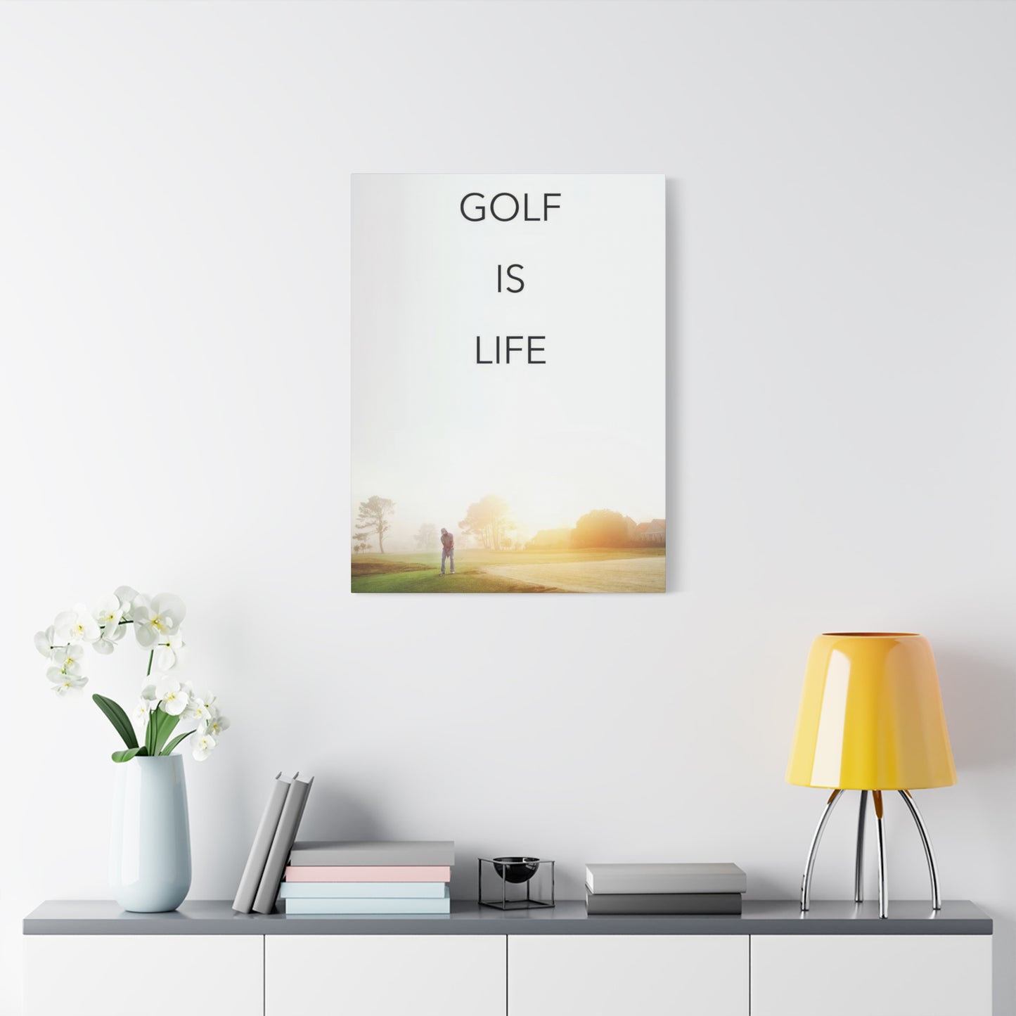 Golf Is Life Wall Art & Canvas Prints