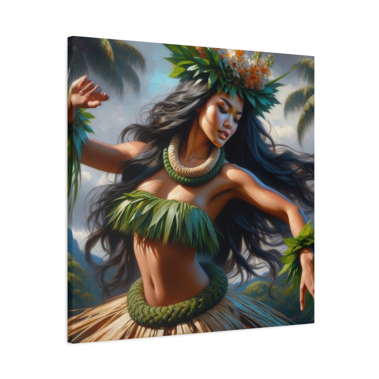 Laka Hawaiian Goddess Wall Art & Canvas Prints