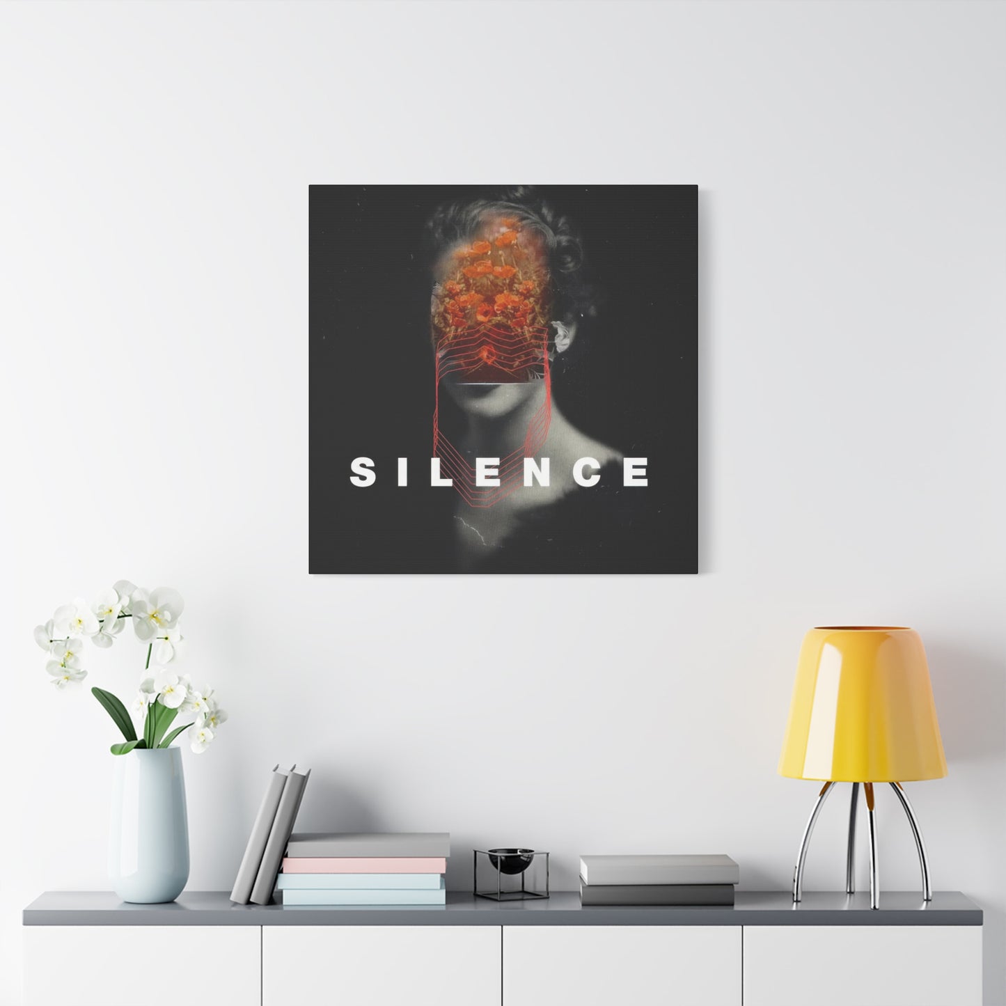 Frank Moth Silence Wall Art & Canvas Prints