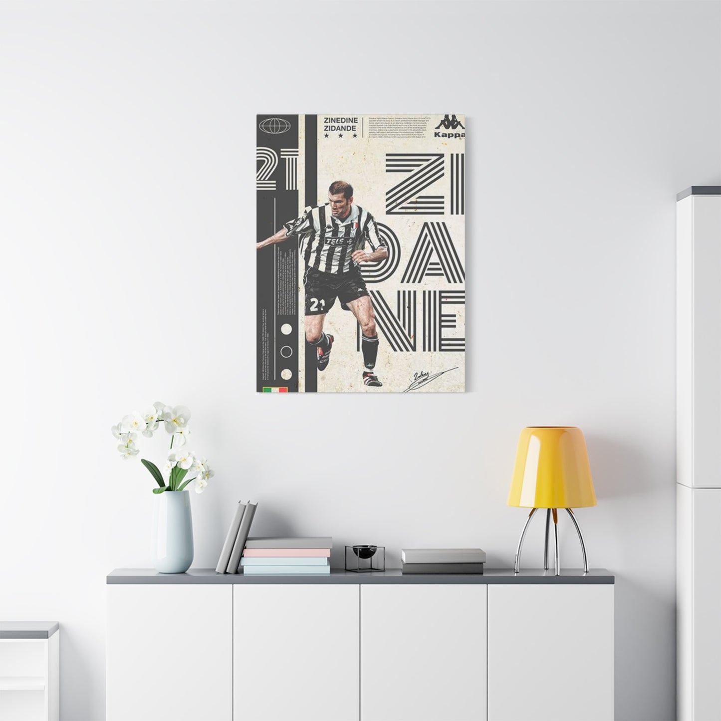 Zinedine Zidande Wall Art & Canvas Prints