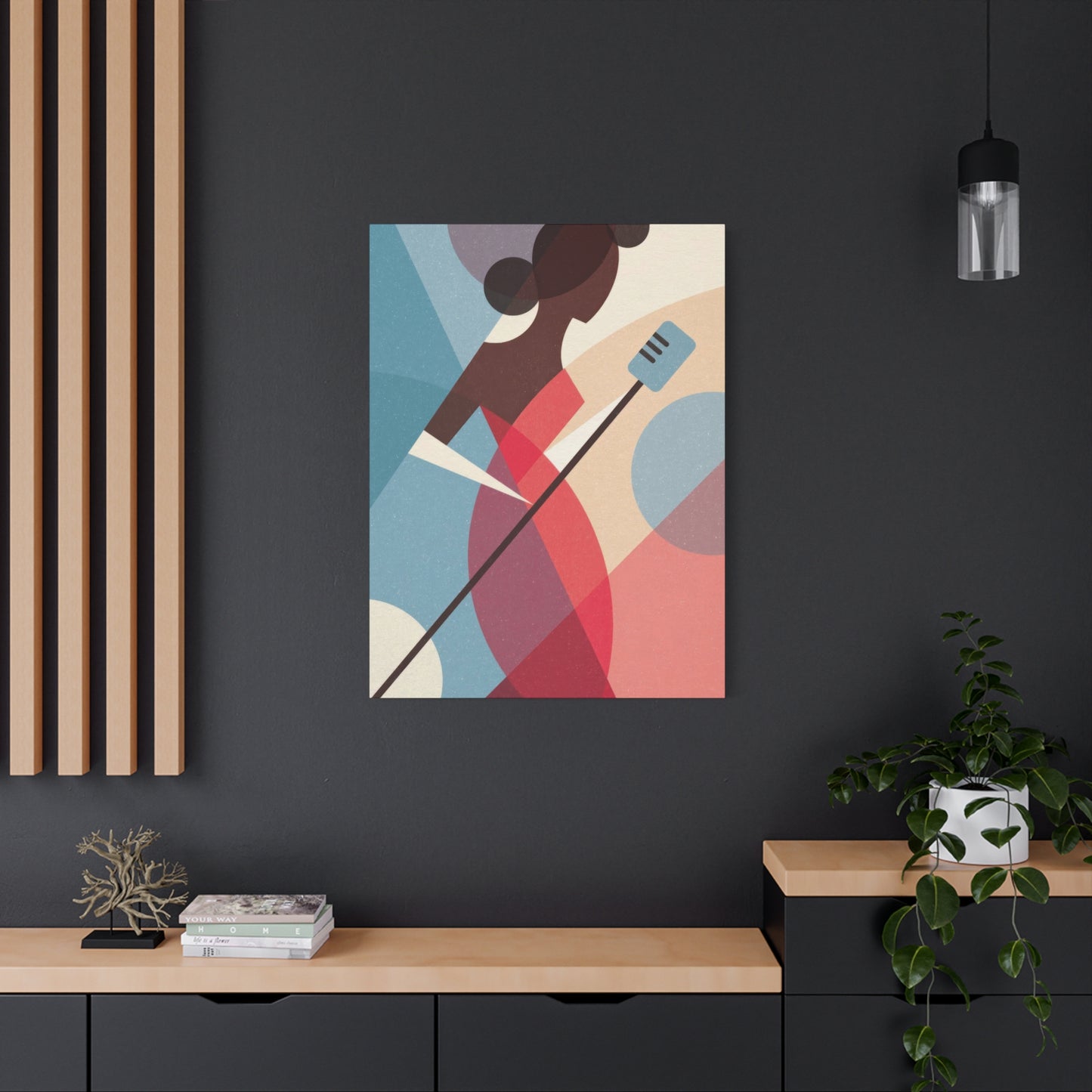 Women Singing Cubism Wall Art & Canvas Prints