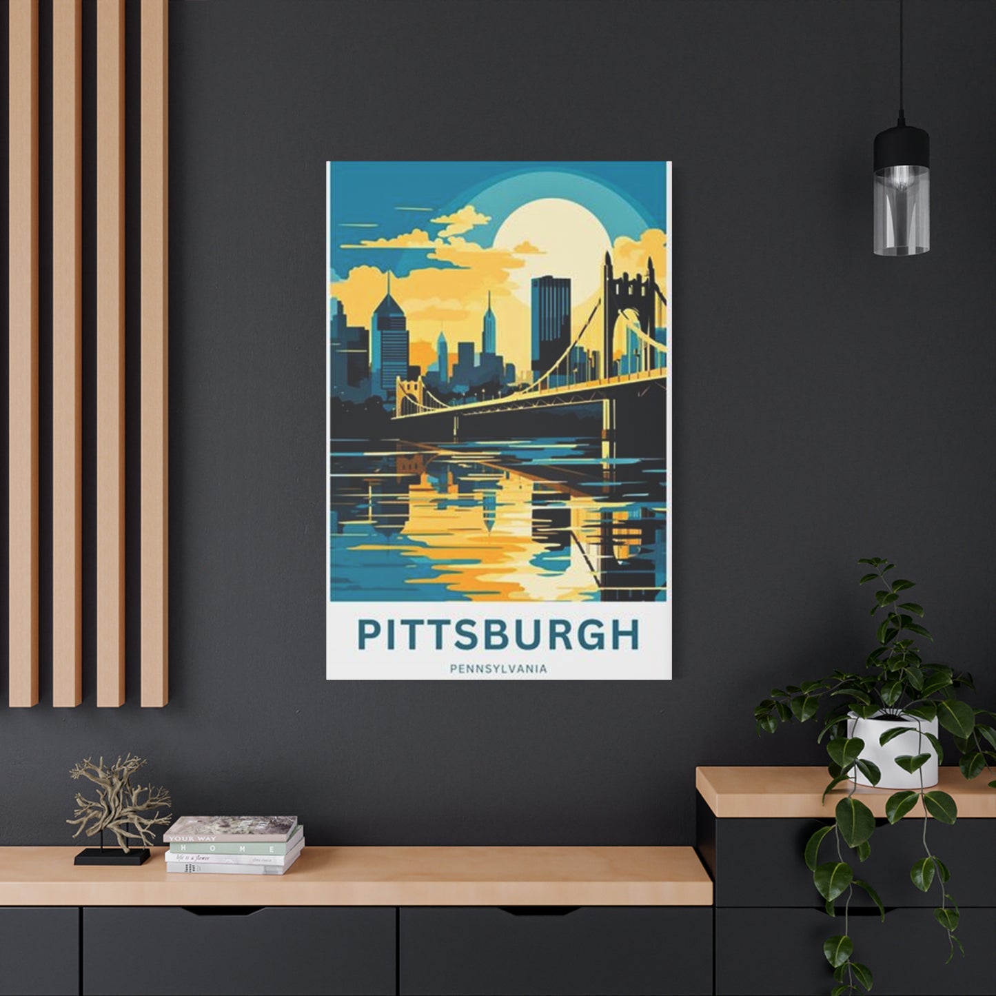 Pittsburgh Poster Wall Art & Canvas Prints
