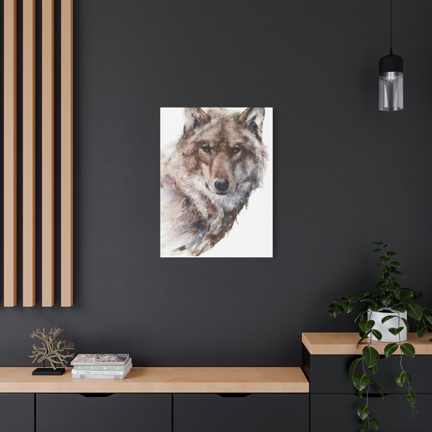 Wolf Painting Wall Art & Canvas Prints