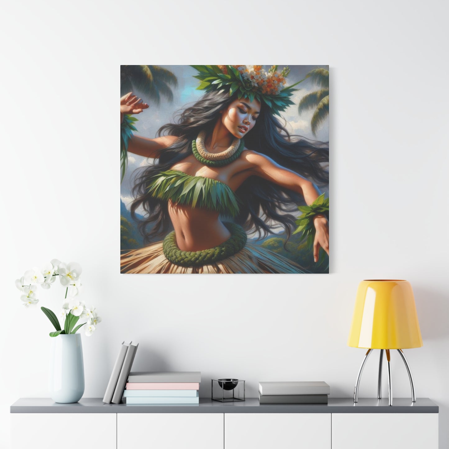 Laka Hawaiian Goddess Wall Art & Canvas Prints