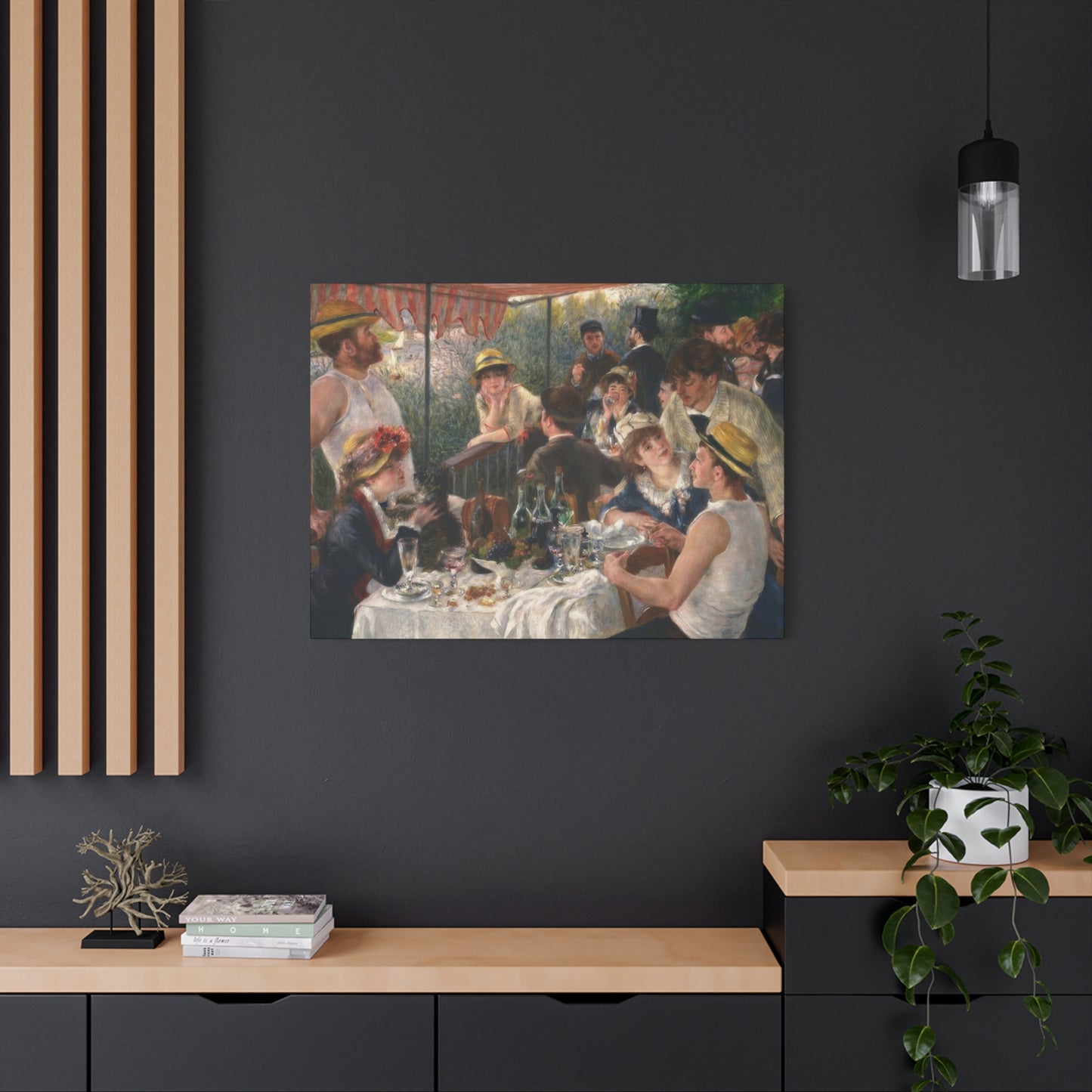 Luncheon Of The Boating Party Impression Wall Art & Canvas Prints