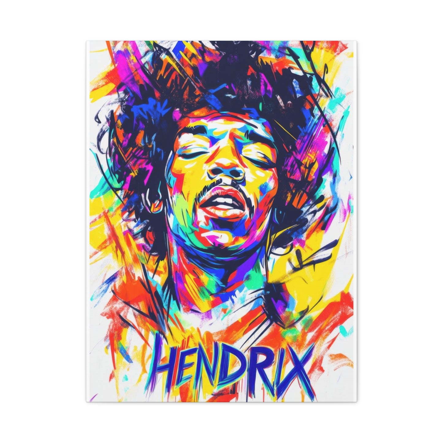 Jimi Hendrix 8 Wall Art & Canvas Prints