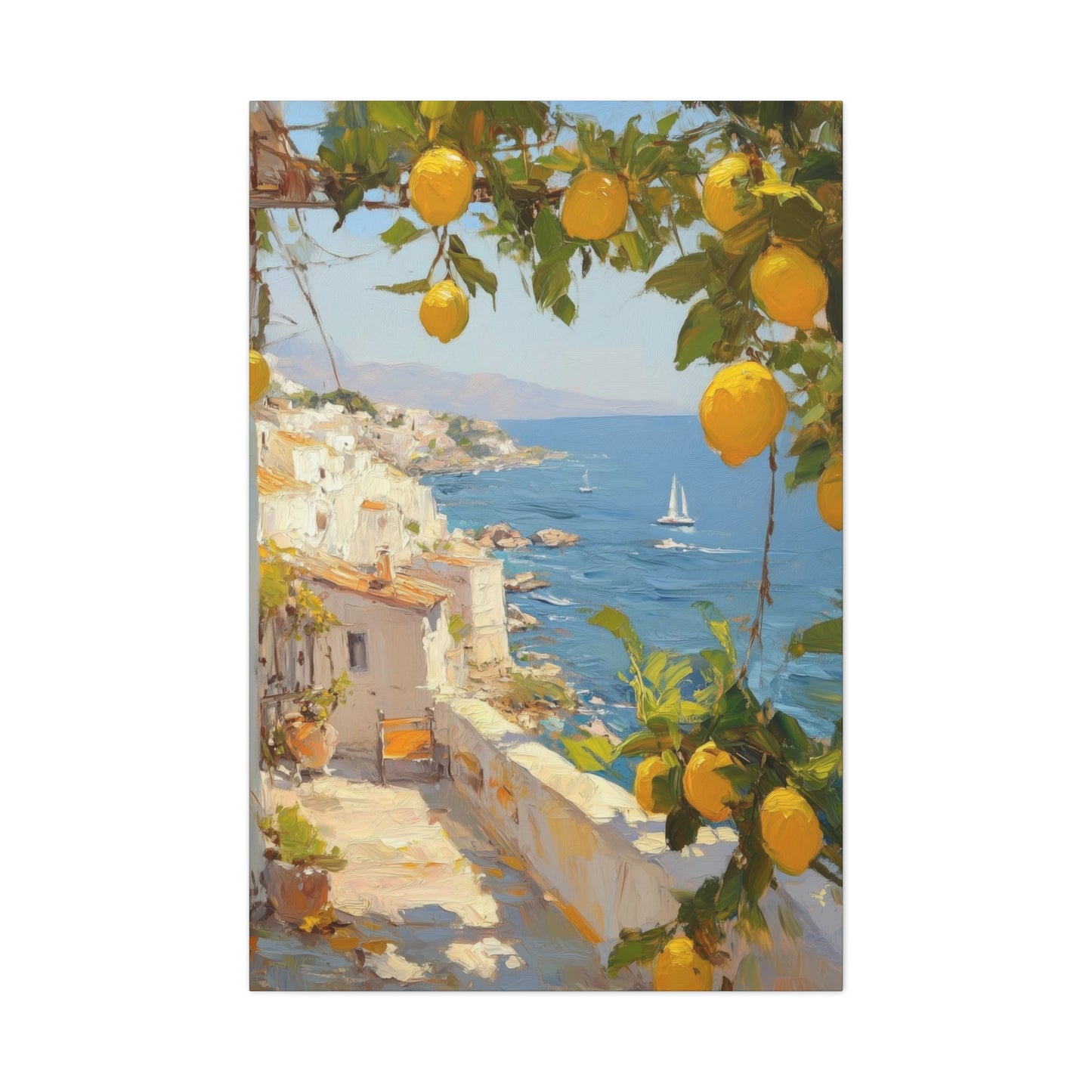 Amalfi Coast View Italy Wall Art & Canvas Prints