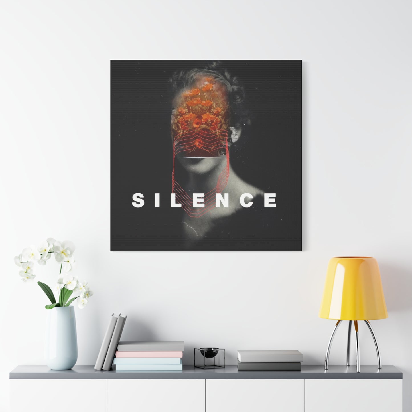 Frank Moth Silence Wall Art & Canvas Prints