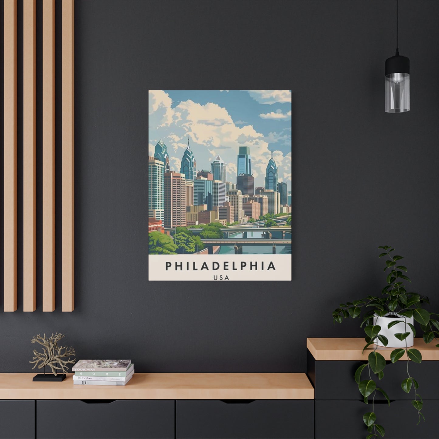 Bright Sunny Day In Philadelphia Wall Art & Canvas Prints