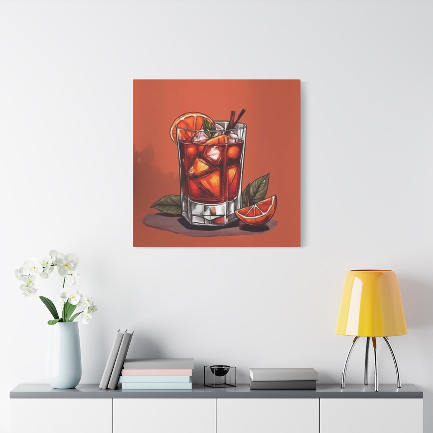 Alcoholic Drink And Lime Wall Art & Canvas Prints