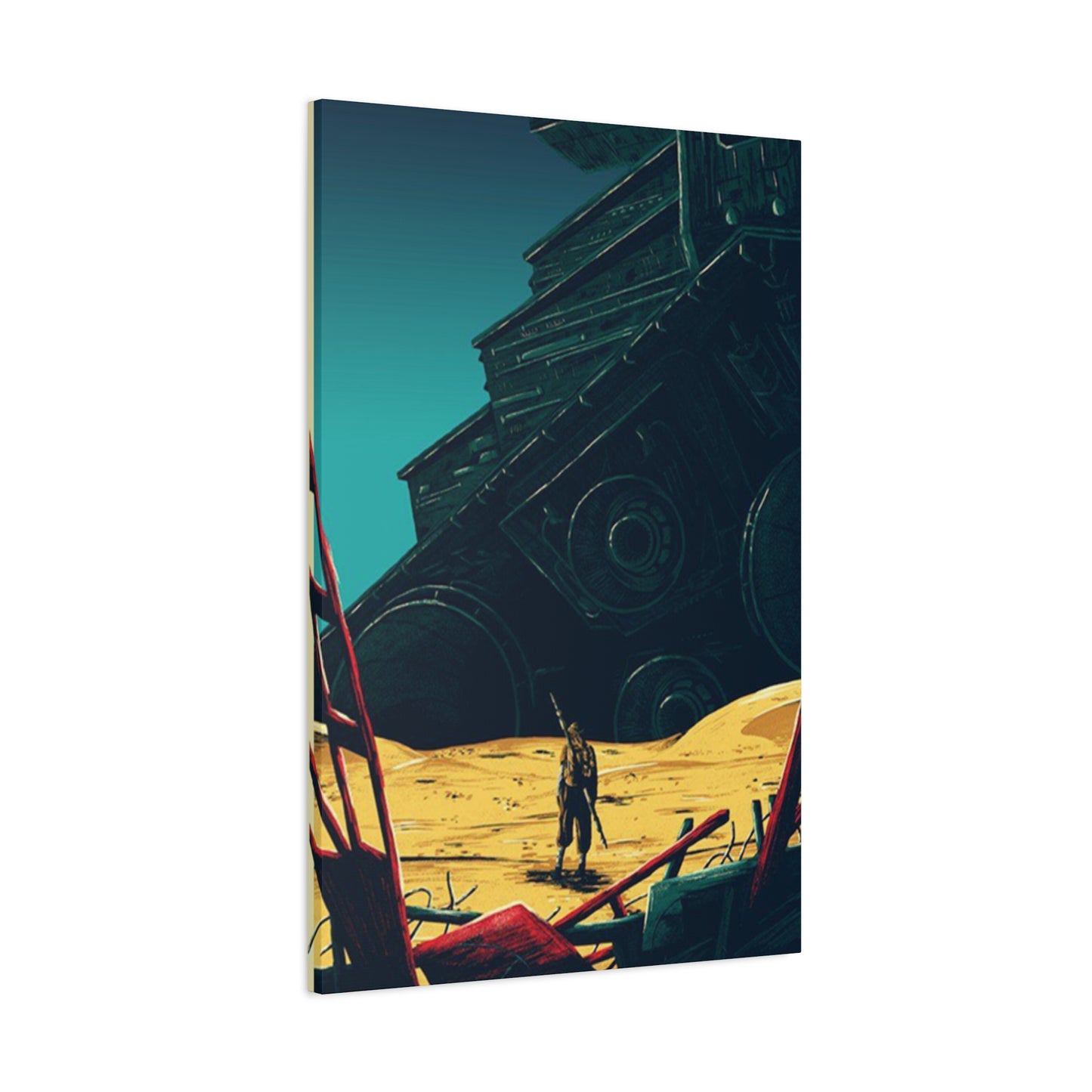 Star Wars The Force Awaken Poster Wall Art & Canvas Prints