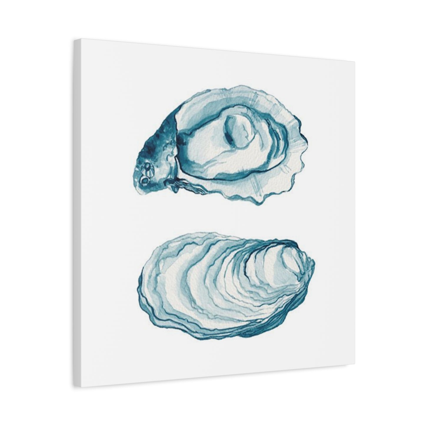 Blue Sea Shell Wall Art & Canvas Prints