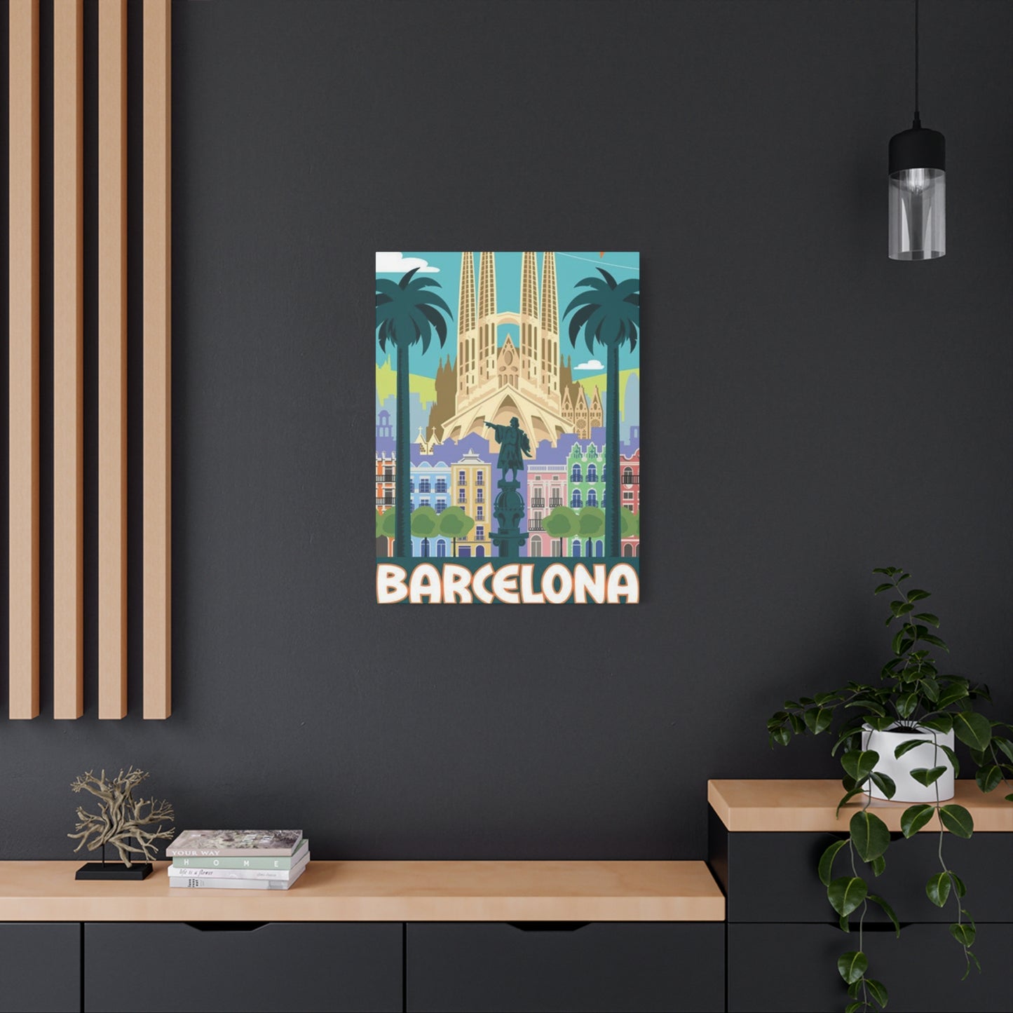 Barcelona City Of Spain Wall Art & Canvas Prints