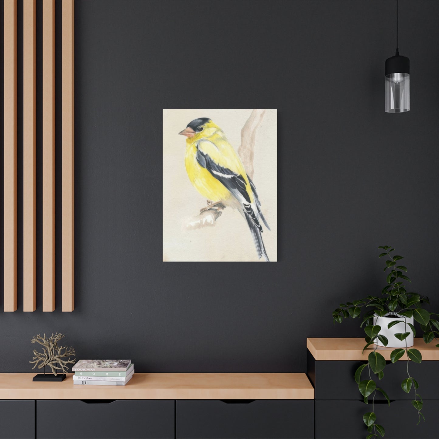 Jennifer Paxton Parker Little Bird On Branch 2 Wall Art & Canvas Prints