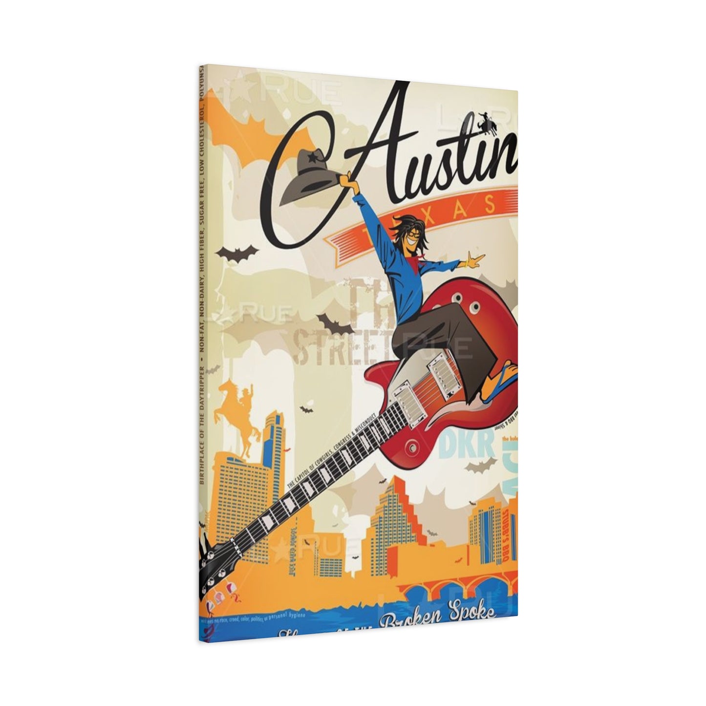 Austin Texas Poster Wall Art & Canvas Prints