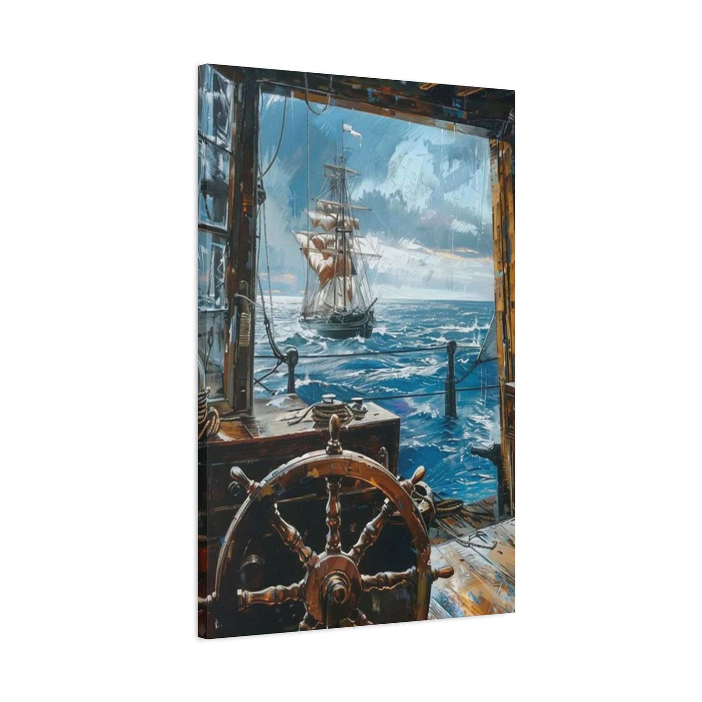 Ship Sailing POV Wall Art & Canvas Prints