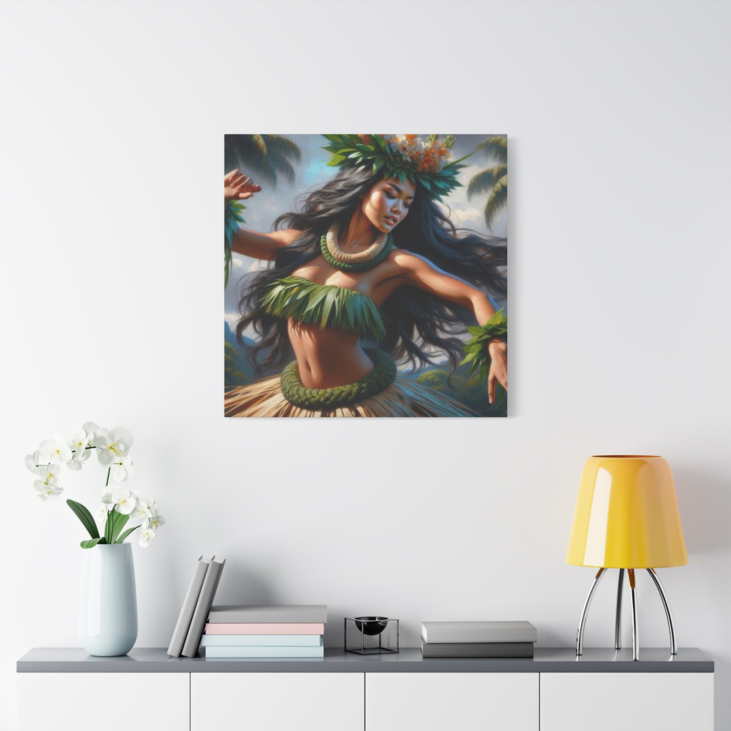 Laka Hawaiian Goddess Wall Art & Canvas Prints